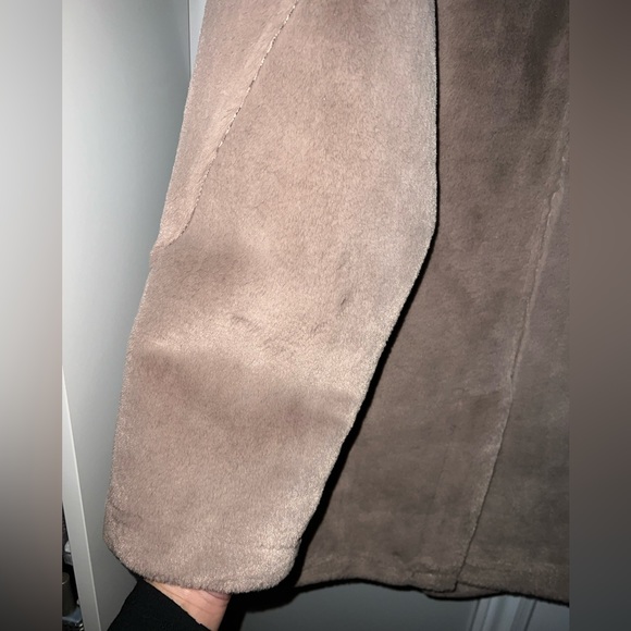 Avec les filles Faux Fur Coat, size large, new never worn - Picture 6 of 6